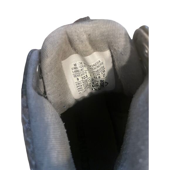 Converse Mens 9 womens 10.5 Grey lizard print High tops - Picture 6 of 6